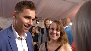 AACTA RED CARPET 2024 PETER HEGEDUS BOBBI -LEE DIONYSIUS