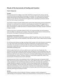 God really wants a relationship with us. Rituals Of The Sacraments Of Healing And Vocation Pdf