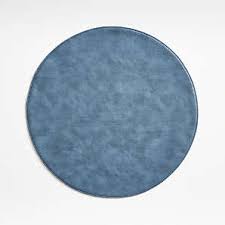 These beautifully woven placemats give a contemporary look to any tabletop. Round Placemats Crate And Barrel