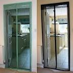 Magnetic Insect Door Screen - White:.uk: Garden