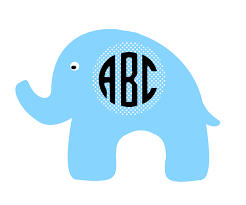 Free Free Elephant Monogram Svg 946 SVG PNG EPS DXF File