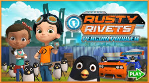 Nick Jr Rusty Rivets Penguin Problem Playgames Pet Games For Kids Fun Games For Kids Games For Kids
