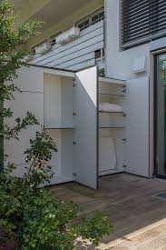 Design Gartenhaus Bilder Referenzen Gartenschranke Design Garten Gartenschrank Gartengestaltung Balkonschrank
