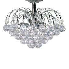 Glass Droplet Semi Flush Ceiling Fitting Ceiling Lights Ceiling Pendant Lights Light Fittings