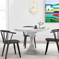 Shop allmodern for modern and contemporary concrete dining table outdoor to match your style and budget. Hendon Concrete Dining Table Reviews Allmodern