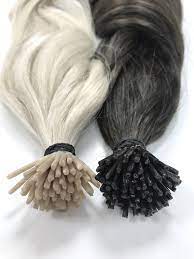 We use 100% remy human hair extensions. European I Tip Micro Ring Extensions Vhb