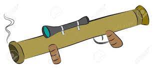 Edward uhlto create a launcher design. Bazooka Rocket Launcher Weapon With Targeting Optcis Royalty Free Cliparts Vectors And Stock Illustration Image 90749771