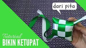 Membuat Ketupat Dari Pita Tutorial Membuat Perhiasan Pita Pembuatan Perhiasan