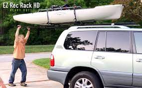 Learn how to easily and safely load and unload a kayak from the top of your car all by yourself! Best Rooftop Kayak Carrier For Sale Single Person Loading