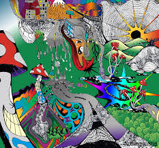 Trippy Ass Wallpapers Group 52 Draw a triangle, and then design a character. trippy ass wallpapers group 52