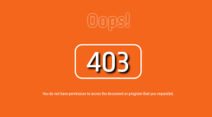 Forbidden Error 403 Page Design Using Html Css Page Design Html Css Design
