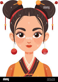 Traditional chinese female clothing Stock Vector Images