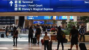 Así luce el Aeropuerto Internacional Orlando / Foto: RPP   