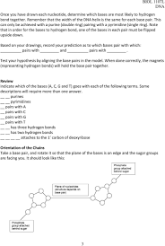 Dna Base Pairing Worksheet Answers Dna Worksheet Biol 1107l Dna Pdf Free Download In 2020 Worksheets Dna Worksheet Congruent Triangles Worksheet