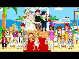 حفلة يوم زواجي ماي سيتي حفلة الزواج My City Wedding Party Youtube In 2020 Character Family Guy Fictional Characters