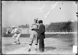 May 5 1907 At South Side Park In Chicago Cleveland Naps Indians 2b Manager Nap Lajoie Reviews His Line Vintage Baseball Baseball History Indians Baseball