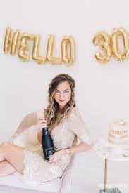 Celebrating your birthday is as important to me as celebrating christmas is. Thirtyflirtyandthriving Hello 30 Balloons For This 30th Birthday Smash Cake Session 30th Birthday Ideas For Women 30th Birthday Woman Birthday Photoshoot