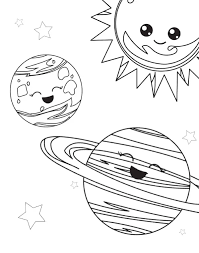 Here is a free coloring page of space. Free Printable Space Coloring Pages For Kids