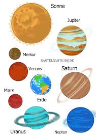 Die erde ist 149 597 871 kilometer von der sonne entfernt, experten sprechen von einer »astronomischen einheit« (ae). Pin Auf Basteln Mit Kindern