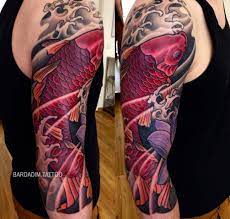 Japanese Tattoo Japanese Sleeve Koi And Lotus Sleeve Koi Japanese Japanesetattoo Lotu Koi Tattoo Sleeve Japanese Sleeve Tattoos Japanese Tattoos For Men