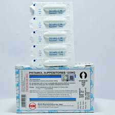 Uses, indications, side effects, dosage. Pritamol Suppositories 125mg 5 S