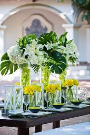 Eating dinner on the beach is not a simple undertaking. 2021 Trend Tropical Leaf Greenery Wedding Decor Ideas Deer Pearl Flowers