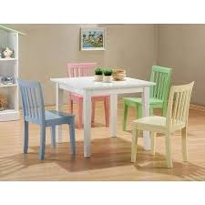5pc Youth Table Set Walmart Com Kids Table And Chairs Kids Table Chair Set Kids Table Set