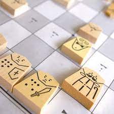 pacly かおのある将棋 ボードゲーム 将棋 木のおもちゃ