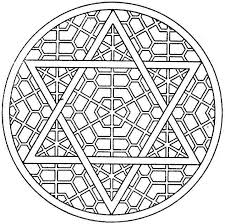 Homemade Hanukkah Mandala Coloring Pages Geometric Coloring Pages Cartoon Coloring Pages