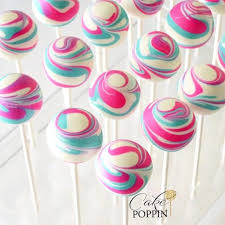 Birthday Cake With Cake Pops On Top Cake Poppin Timeline Photos Swirl Cake Cake Pop Decorating Cake Pop Recipe