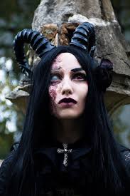Cosplay Demonica Demonsha Demon Makeup Halloween Makeup Witch Makeup