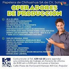 En Papelera De Busco Empleo Maquila Chihuahua Facebook