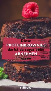 Dank Einer Extra Portion Protein Kannst Du Diese Brownies Sogar Essen Wenn Du Abnehmen Mochtest Instyle In Protein Brownies Protein Desserts Protein Kuchen