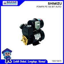 Harga pompa air shimizu ps130bit 125watt otomatis. Jual Pompa Air Jet Pump Sumur Dangkal Otomatis Shimizu Ps 135 Bit Ps135bit Kota Bekasi Bazar Bangunan Tokopedia