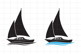 Freepik free vectors, photos and psd freepik online editor edit your freepik templates slidesgo free templates for presentations stories free editable illustrations. Boat On Wave Svg Png Cut File Sailboat Yacht Pictogram 660212 Cut Files Design Bundles