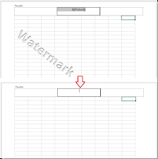 A much more interactive than print preview. How To Quickly Remove Watermark In Excel