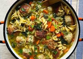 A deliciously easy and comforting soup! How To Prepare Any Night Of The Week Chicken Meatball Noodle Soup Best Recipes
