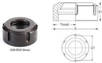 Amana Tool CON-ER25M 35mm CNC Collet Nut for Standard ER35 ...