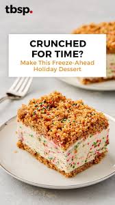 Christmas Crunch Cake Recipe Crunch Cake Delicious Desserts Holiday Desserts