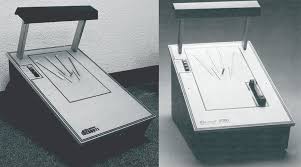 Scanner, digital scanner, image scanner(noun). F 117 Program Used These Futuristic Hand Scanners While Highly Classified In The 80s