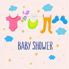 Baby shower cartoon clipart free download! Baby Shower Background Hanging Clothes Colorful Cartoon Drawing Free Vector In Adobe Illustrator Ai Ai Format Encapsulated Postscript Eps Eps Format Format For Free Download 6 71mb
