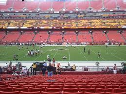 Washington Redskins Seating Guide Fedexfield