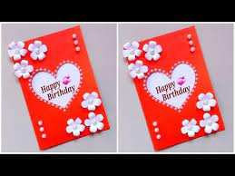 Well i am recomending you to create a. Beautiful Handmade Birthday Greeting Card For Best Friend Easy And Beautiful Birthday Card Making Youtube