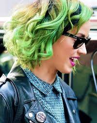 katy perry green hair