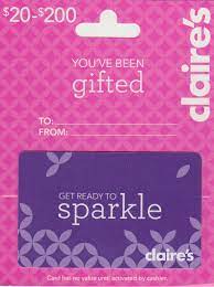 Receive the latest news, treats and claire's offers. 10 Claire S Ideas Cards Gift Card Claire