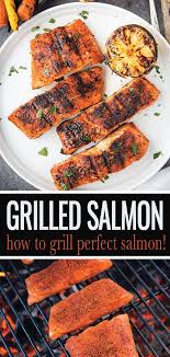 Grilled Salmon Perfect Every Time Vindulge Recipe In 2020 Grilled Salmon Recipes Salmon Recipes Cooking Salmon Steaks