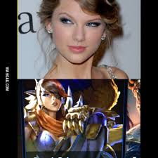 It's just in my head or new Corsair Quinn looks like Taylor Swift?