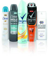 Unilever The Global Leader In Deodorant Launches Revolutionary New Dry Spray Antiperspirant In U S