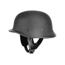 Dot Helmets Dot German Flat Black Motorcycle Helmet Dizajn