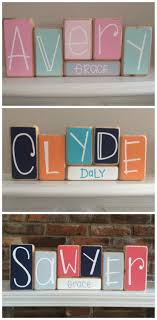 Baby Name Blocks Personalized Baby Gift Baby Shower Idea New Mom Gift Baby Boy Or Girl Nurse Baby Shower Gifts For Boys Baby Boy Gifts Baby Name Blocks